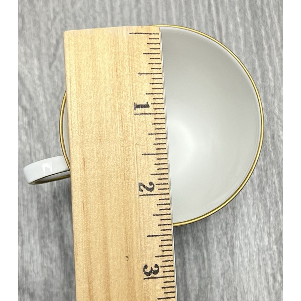 Franconia Fleurettes Selb Bavaria Tea Cup & Saucer Set Colorful Floral Gold Trim - Picture 13 of 14